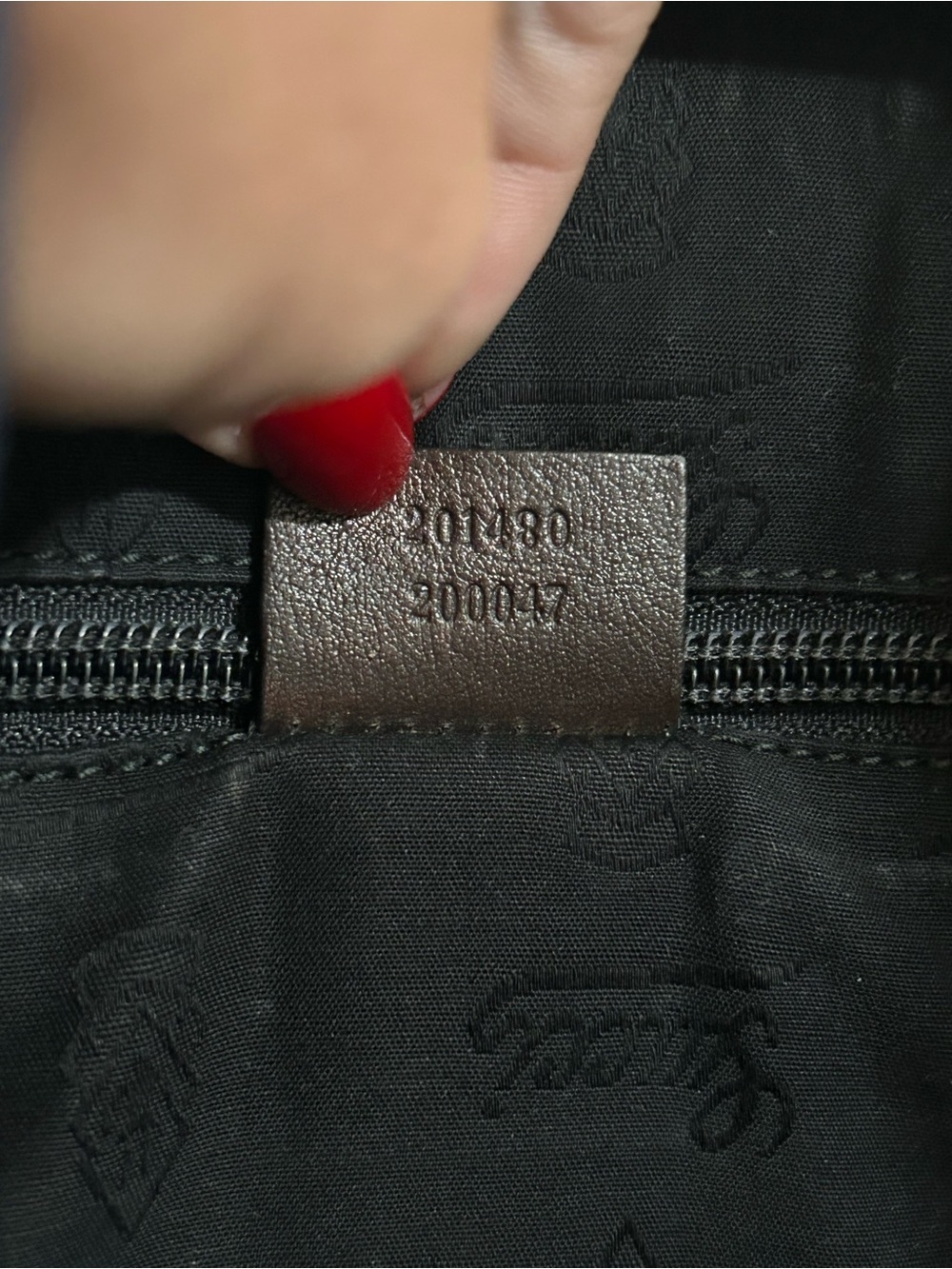 Gucci Brown Monogram Canvas Briefcase with Dark Brown Leather Trim Authentic - Picture 6 of 8